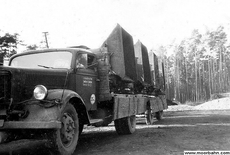 1946 Antransport der Loren. 