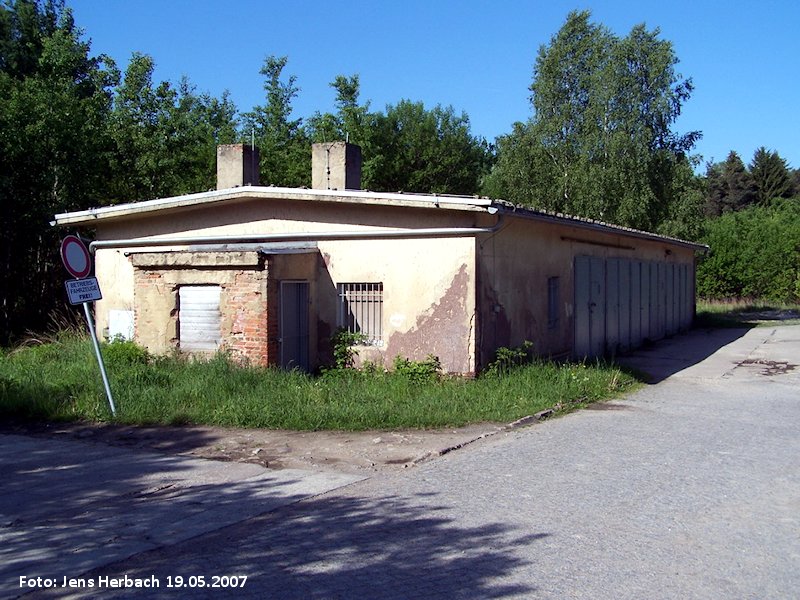 Reste ehemaliger Bauwerke in der LMuna